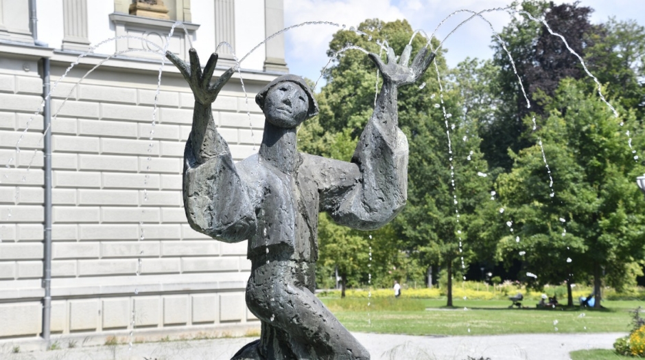 Brunnen vor Kunstmuseum